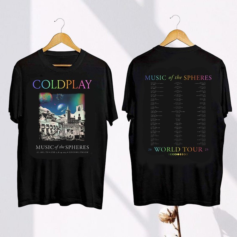 New!!! El Paso, TX Coldplay Jun 13&14 2025 Sun Bowl Stadium