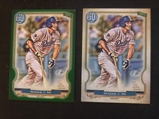 2020 Gypsy Queen Green & Base #135 Corey Seager - Los Angeles Dodgers