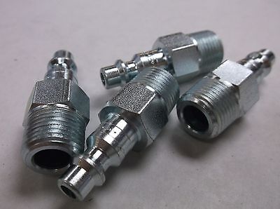 New 4pk Parker 1/4" Body 1/4-18 NPTM 20 Ser. Nipple (D33)