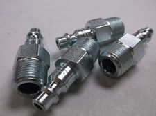 New 4pk Parker 1/4" Body 1/4-18 NPTM 20 Ser. Nipple (D33)