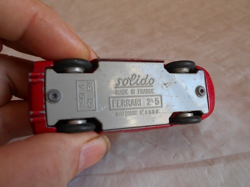 Vintage Solido 1:43 Ferrari 2L5 Nr. 129 100 Serie 1964 - Bild 7 von 7