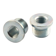 Produktbild - Namz 18mm zu 12mm Lambdasonden Reduzierhülsen für Harley Dyna Softail 12-17