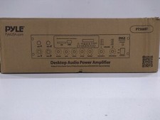 Pyle PT506BT Bluetooth Desktop Audio 600 Watt Power Amplifier Stereo Receiver