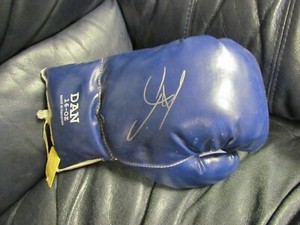 Terrible Terry Norris autographed Boxing Glove