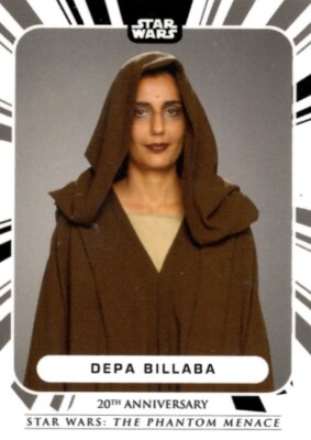 Star Wars Phantom Menace On Demand, Jedi Council Insert Card, JC-9 Depa Billaba