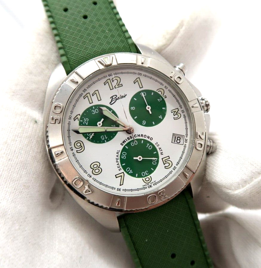 Belair Quartz BELAIR Seapearl Swiss Quartz Chronograph Date