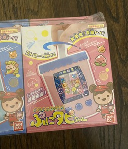 Bandai Punitapi Chan Peach Milk Tea Tapioka Toy