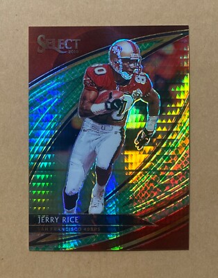 2019 Panini Select #269 Jerry Rice Field Level T-Mall Dragon Scale Prizm #29/88