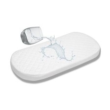 Bassinet Cradle Mattress Pad Oval, 12X26 for Newborn Comfort Breathable Eas...