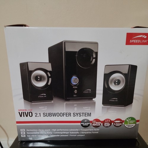 SpeedLink subwoofer Sound 2.1 Speaker System - - 第 1/6 張圖片