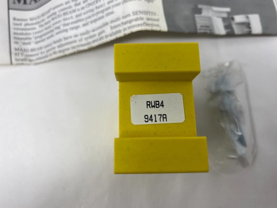 Banner Engineering RWB4 25546 Terminal Block Wiring Base 12AWG - Image 3 of 3