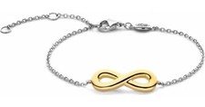 Armband "Ti Sento" Unendlich Aus Vergoldetem Silber 2823SY