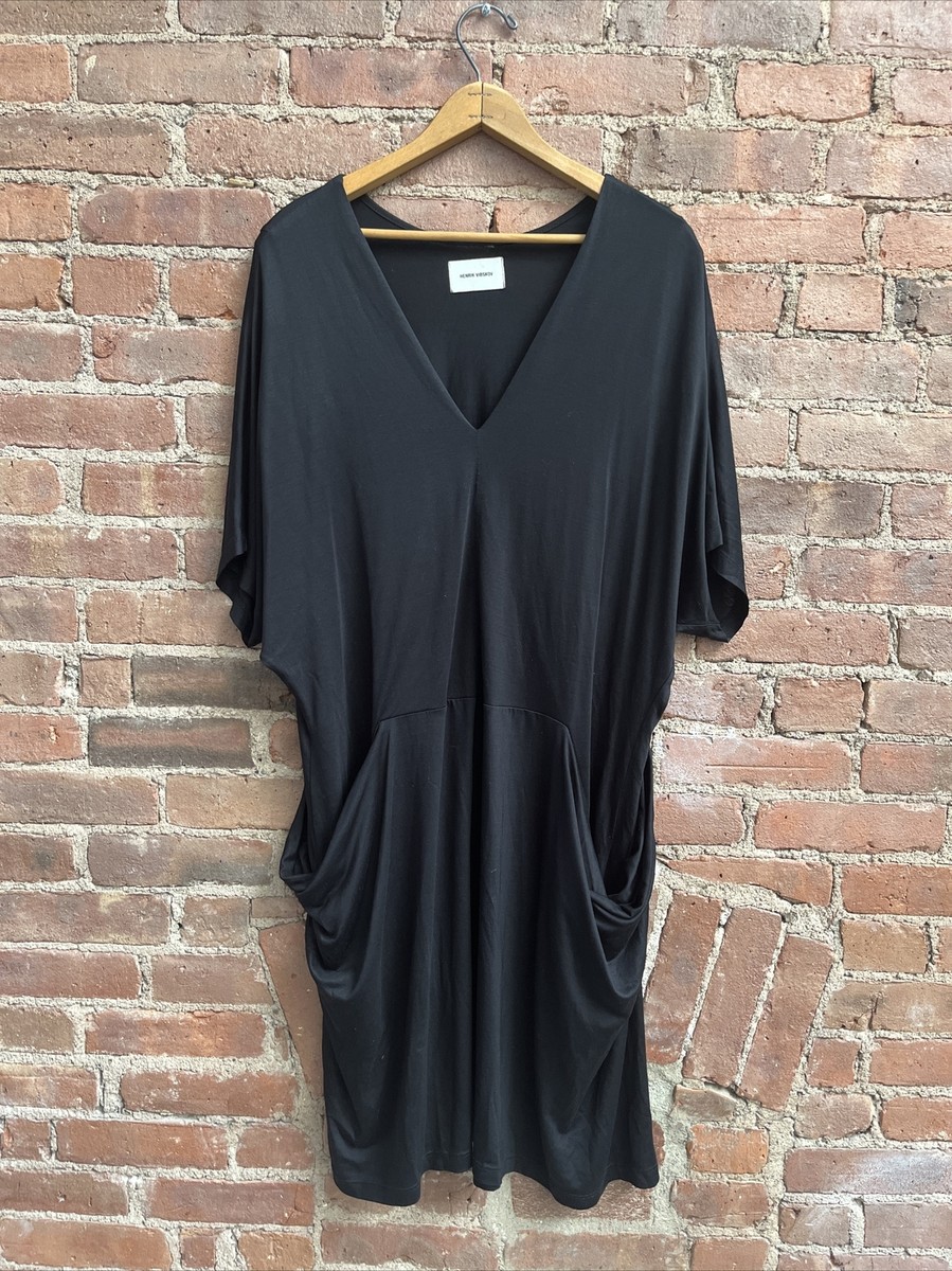 HENRIK VIBSKOV ブラックドレス Sサイズ Henrik Vibskov Women's Dress, Sz Small, Black Tencel