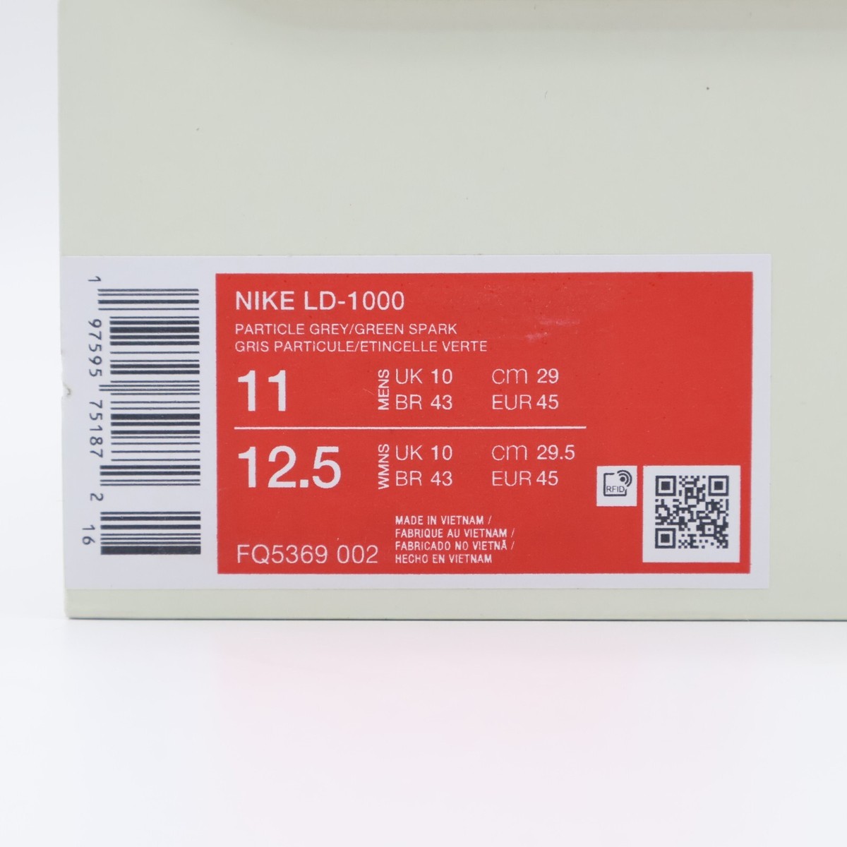 FQ5369-002 Stussy Nike LD-1000 Particle Grey (Men's) | eBay