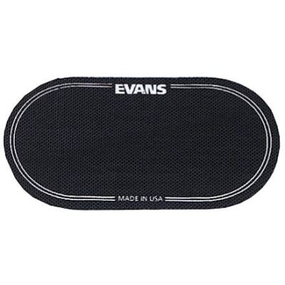 Fellzubehör Evans EQ Patch schwarz Double EQPB2 Schlagzeug Fell Zubehör Schlagze