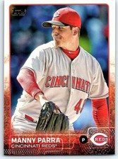 2015 Topps #344 Manny Parra NM-MT Reds ID:72802