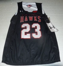 NWT Under Armour Red Spring Hawks Reversible Basketball Jersey S Women's  Sample