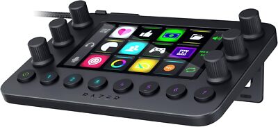Razer Stream Controller All-in-One Keypad w/ 12 Keys 6 Dials 8 Buttons - Black
