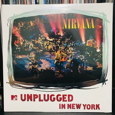 Nirvana - MTV Unplugged in New York Live Double Vinyl 2xLP New Sealed ...