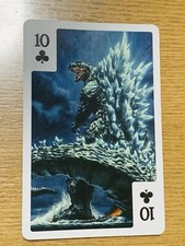 Godzilla Playing Cards Poker Card TOHO From Japan C-68
