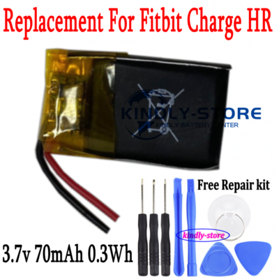 Replacement 70mAh Battery for Fitbit Charge HR Smart