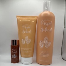 Jafra Royal Almond Skin Care Set with Vitamin E, Body Oil Hand Body Wash