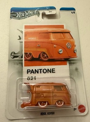 2026 Hot Wheels 1:64 Silver Series Volkswagen 021 Kool Kombi Orange Diecast Van