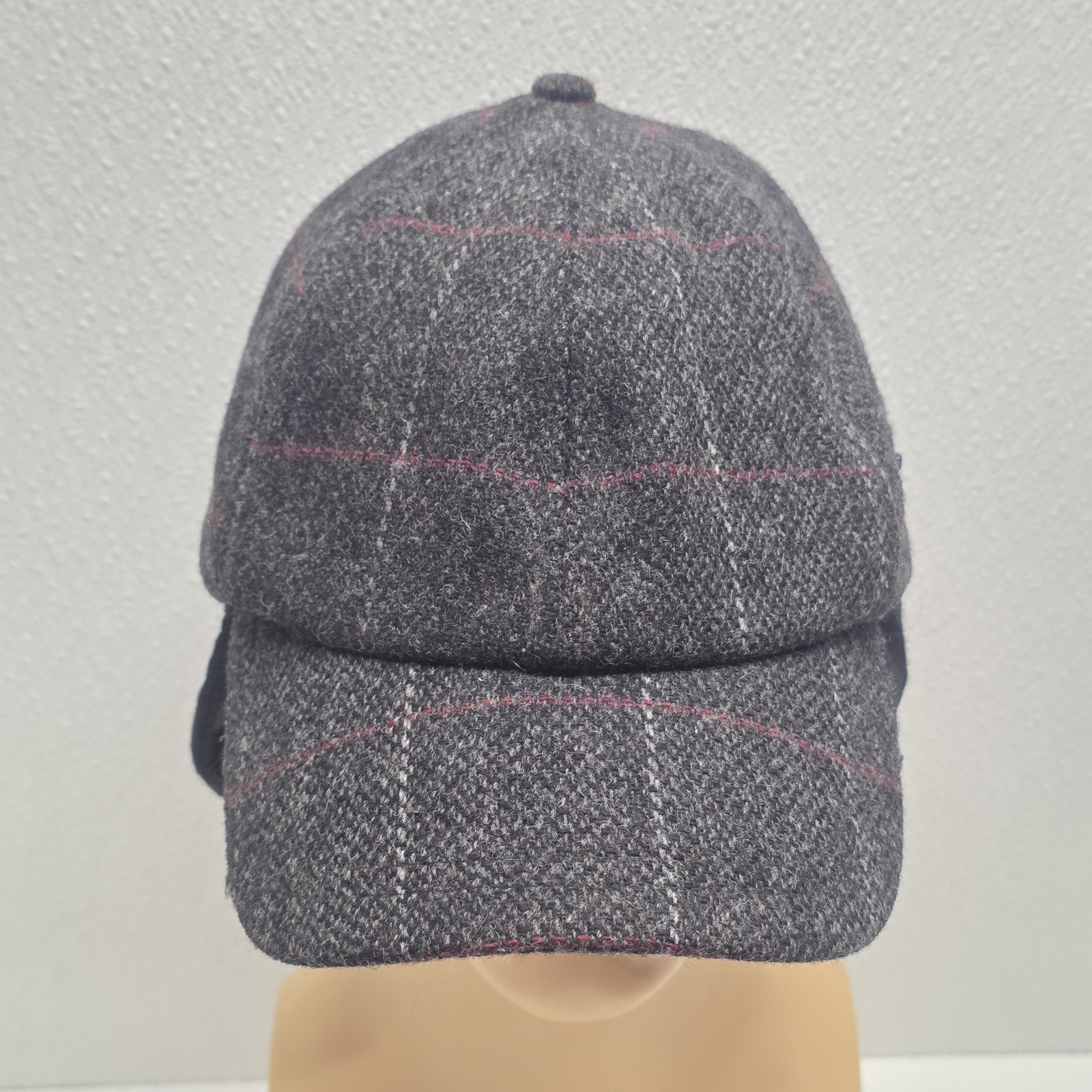 Weatherproof Impermeable Protective Wool Gray Ear… - image 2