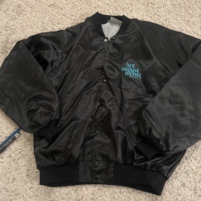 Hot August Nights 1991 Jersey Jacket Black Men s Medium Hotrod Car Show