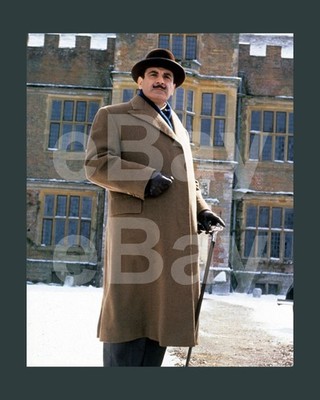 Poirot (TV) David Suchet ''Agatha Christies Hercule Poirot'' 16x12 Foto Poster