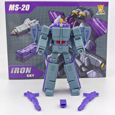 Mechanic Toy MFT MS-20 Iron Sky 3Models Change G1 ROBOT 12cm