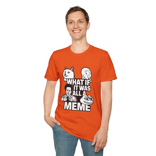 Meme Graphic Tee Unisex Humor Top - Picture 22 of 57
