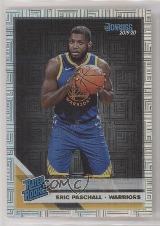 2019-20 Panini Donruss Rated Rookie Infinite Eric Paschall #238 9bg