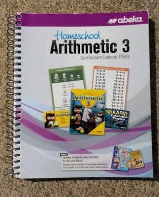 Abeka Arithmetic 3 Lesson Plans