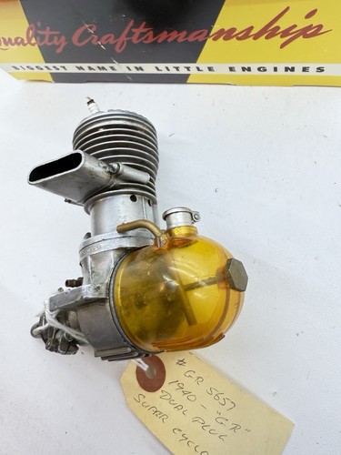 1940 Super Cyclone .65 Dual Plug GR 5657 Spark Ignition Engine M7 - Picture 6 of 8
