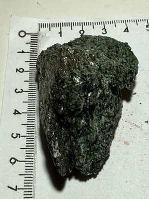 Aktinolith, aus Schweiz, Mineralien N°150/B27