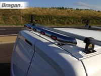 HeckdachträGer Mit Leds FüR Peugeot Partner 08 - 16 Edelstahl ZubehöR