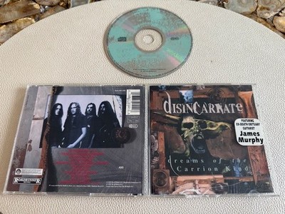 DISINCARNATE - DREAMS OF THE CARRION KIND 1.PRESS CD 1993        DEATH,OBITUARY