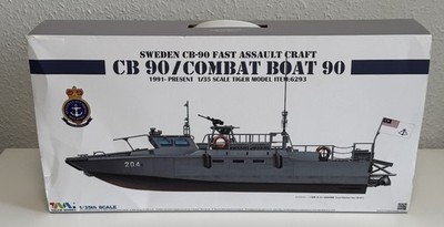 Tiger Model 6293 CB90 Combat Boat 90 1:35 Swedish Fast Assault Craft selten OVP