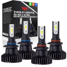 Eagle Lights Infinity Beam HB4/9006 Low Beam & HB3/9005 High Beam LED Headlight