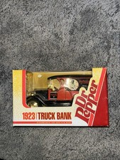 ERTL 1923 Truck Bank, Dr. Pepper, Die-Cast Metal, 1/25 Scale, Original Box