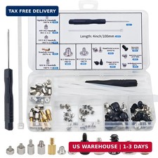 M.2 Screws Standoff Kit for Asus Gigabyte MSI ASRock Motherboards, PC SSD