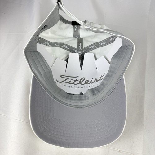 Nuevo sombrero de golf Titleist Montauk Collection Texas blanco camuflaje ligero ajustable - Imagen 6 de 7