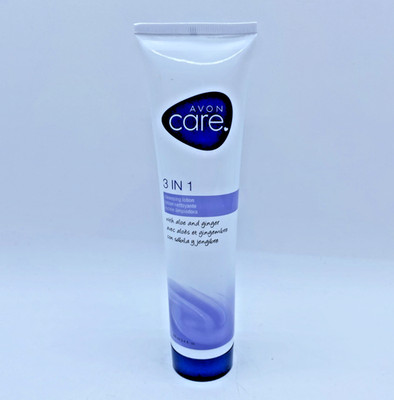 Avon Care 3-in-1 Cleansing Lotion with Aloe & Ginger 3.4oz NOS 2011
