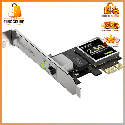2,5GBASE-T PCIe Netzwerkkarte Gigabit Ethernet LAN Adapter
