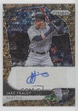 2020 Prizm Rookie Quick Pitch Bronze Donut Circle 1/25 Jake Fraley Auto s5q