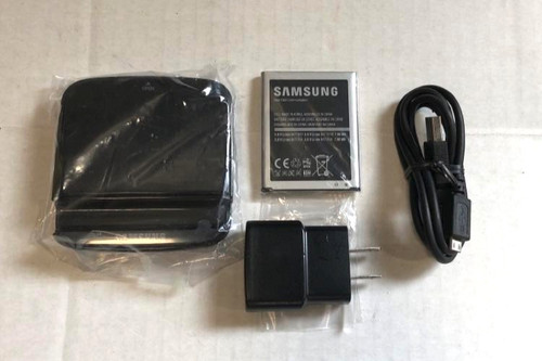 OFFICIAL Samsung EBH-1G6MLA Galaxy S3 III BLACK Phone Charger+Stand+Battery