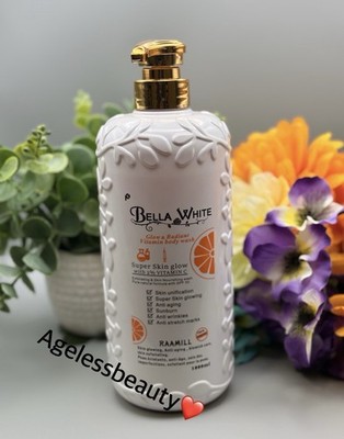 Bella White Strong Glow Radiant VitC Whitening Body Wash 1000ml SPF50  Original