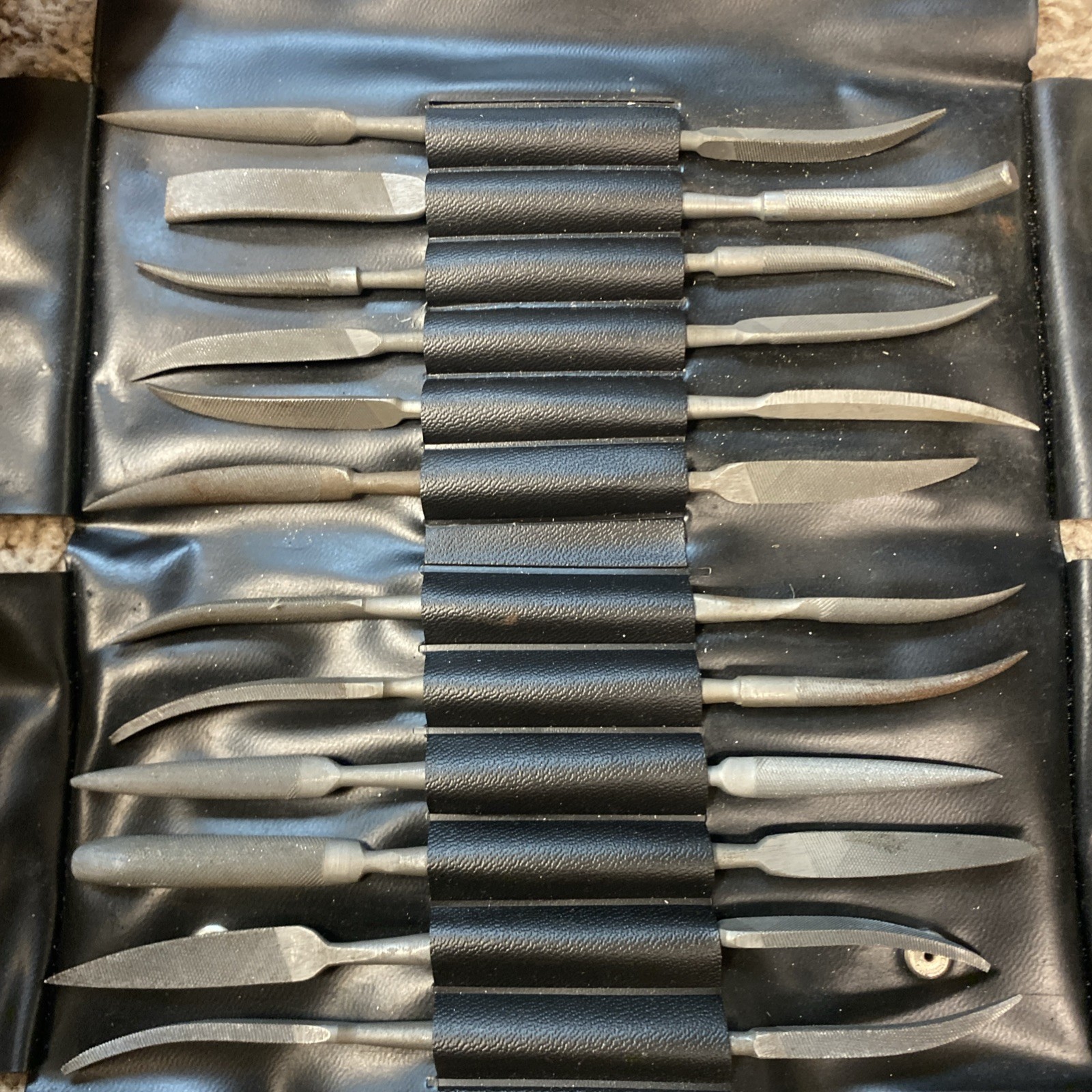 Machinist Tool BLUNDELL 12 Assorted Diemaker, Riffler Files Cut 0- England