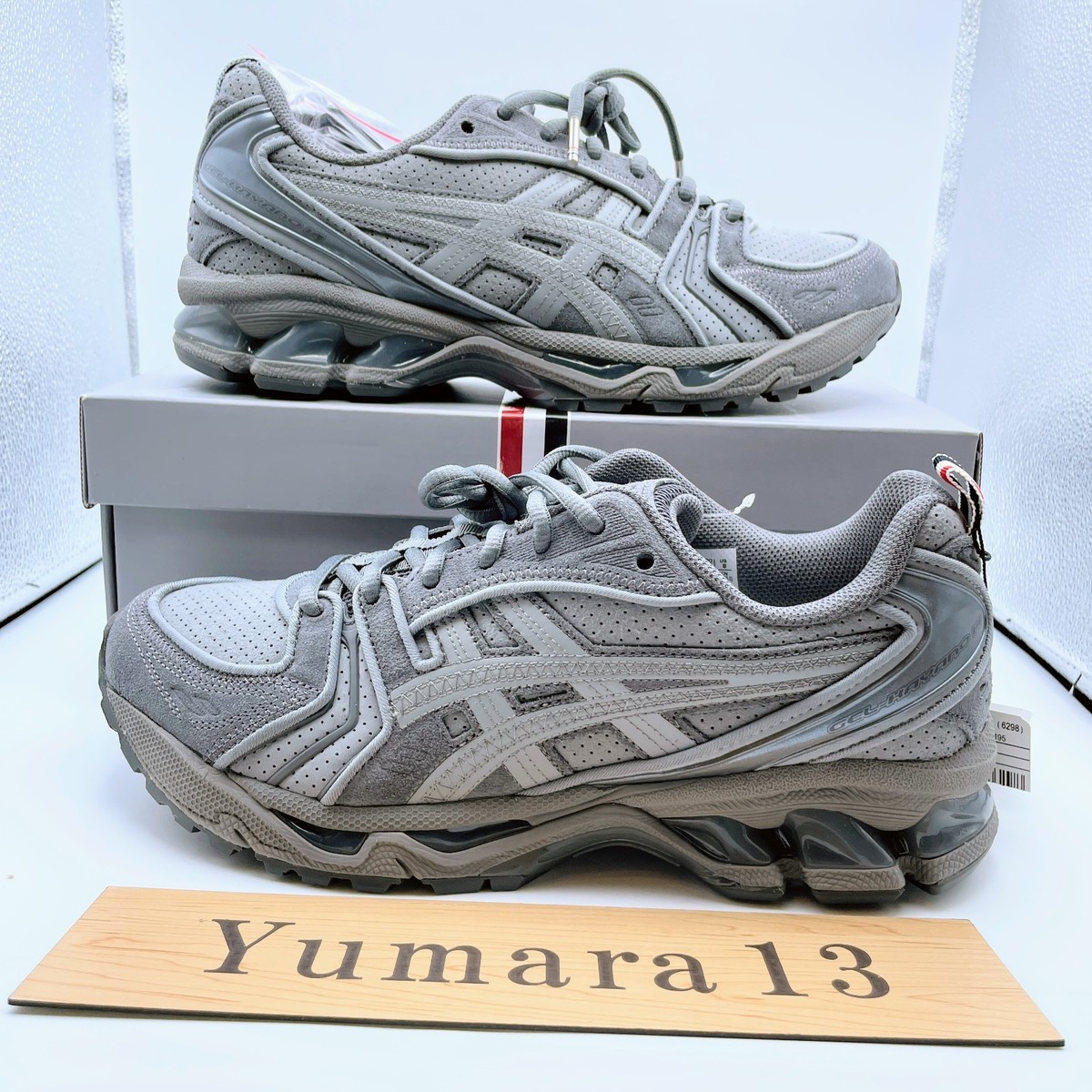 THOM BROWNE × Asics Gel-Kayano 14 Gray 1203B110-020 Men's Size | eBay